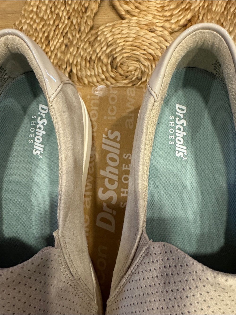 New Dr. Scholl's Taupe Madison Cloud Oyster Slip On Loafers Size 6 - Picture 3 of 10